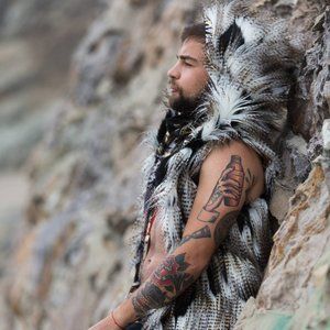 Dream Of Falcon Faux Fur Vest